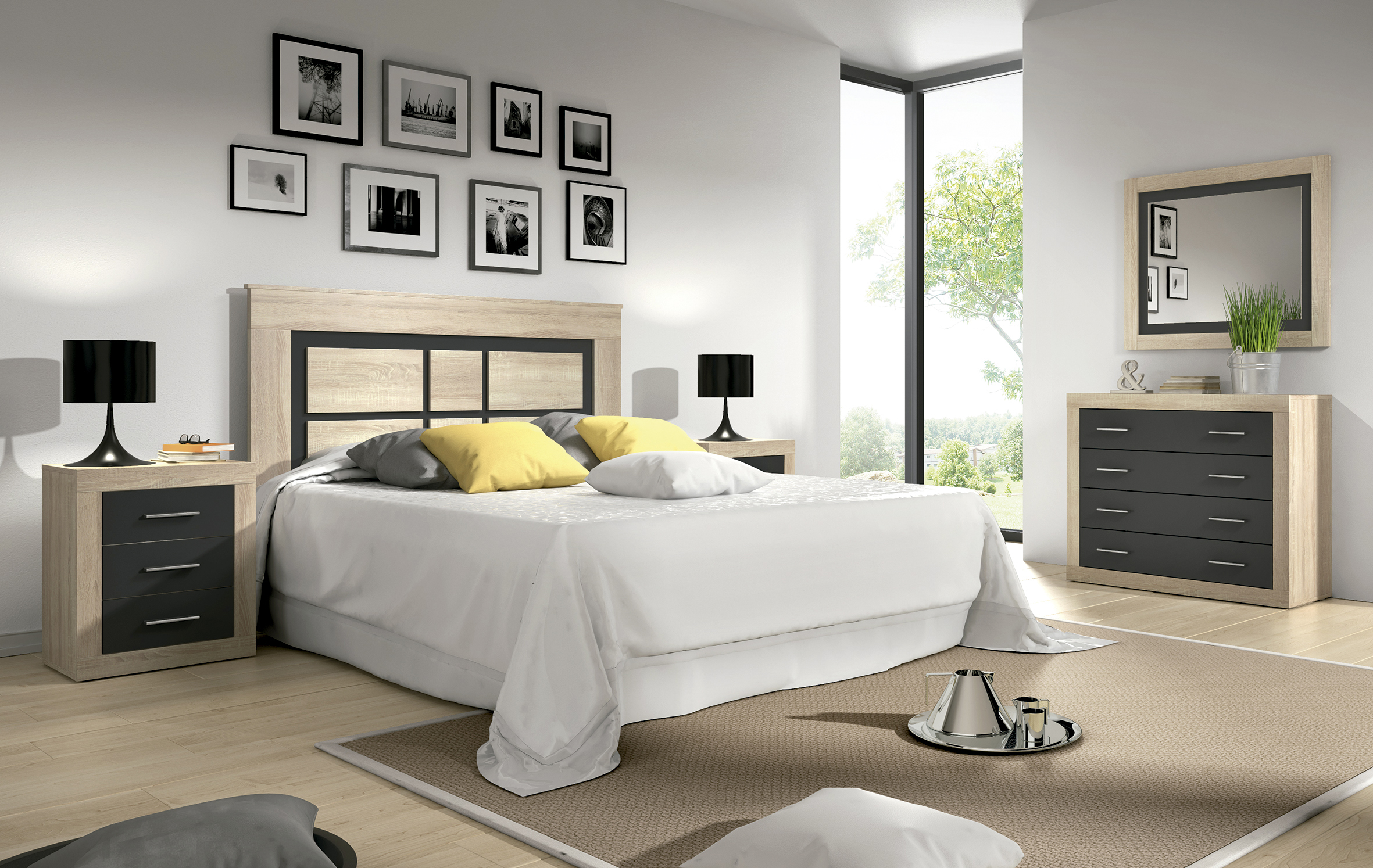 Dormitorio Lara Cambrian-Grafito