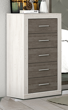 Sinfonier 5 cajones Andersen Pino-Gris